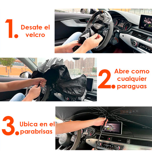 -Parasol De Auto Protección De Parabrisa